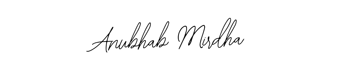 Design your own signature with our free online signature maker. With this signature software, you can create a handwritten (Bearetta-2O07w) signature for name Anubhab Mirdha. Anubhab Mirdha signature style 12 images and pictures png