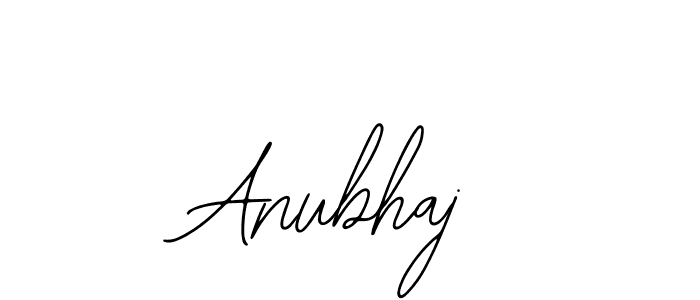 Design your own signature with our free online signature maker. With this signature software, you can create a handwritten (Bearetta-2O07w) signature for name Anubhaj. Anubhaj signature style 12 images and pictures png