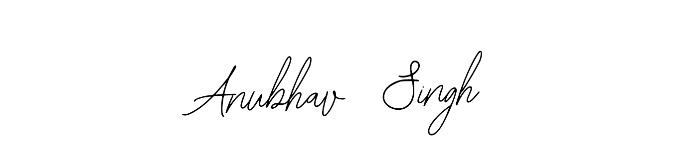 Use a signature maker to create a handwritten signature online. With this signature software, you can design (Bearetta-2O07w) your own signature for name Anubhav  Singh. Anubhav  Singh signature style 12 images and pictures png