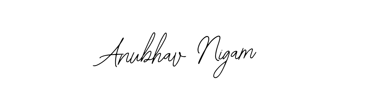 Here are the top 10 professional signature styles for the name Anubhav Nigam. These are the best autograph styles you can use for your name. Anubhav Nigam signature style 12 images and pictures png