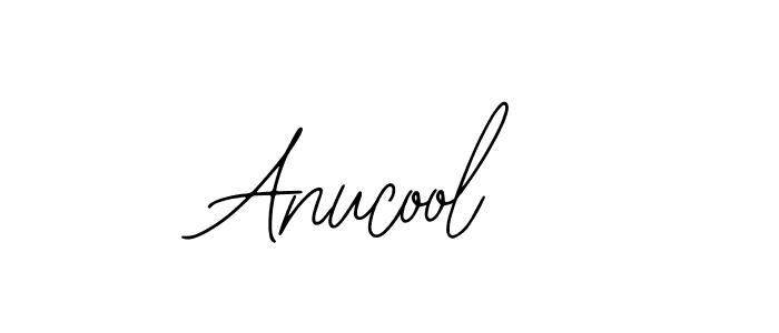 You should practise on your own different ways (Bearetta-2O07w) to write your name (Anucool) in signature. don't let someone else do it for you. Anucool signature style 12 images and pictures png