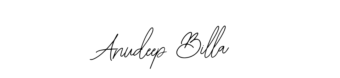 Make a short Anudeep Billa signature style. Manage your documents anywhere anytime using Bearetta-2O07w. Create and add eSignatures, submit forms, share and send files easily. Anudeep Billa signature style 12 images and pictures png