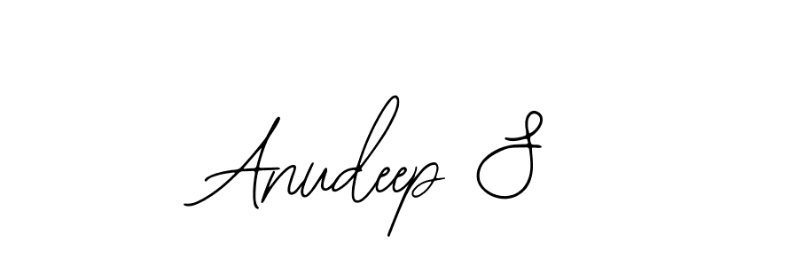 Make a beautiful signature design for name Anudeep S. With this signature (Bearetta-2O07w) style, you can create a handwritten signature for free. Anudeep S signature style 12 images and pictures png