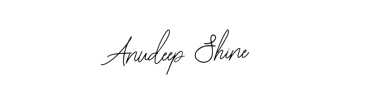 You can use this online signature creator to create a handwritten signature for the name Anudeep Shine. This is the best online autograph maker. Anudeep Shine signature style 12 images and pictures png