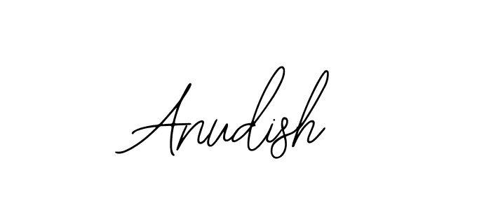 The best way (Bearetta-2O07w) to make a short signature is to pick only two or three words in your name. The name Anudish include a total of six letters. For converting this name. Anudish signature style 12 images and pictures png
