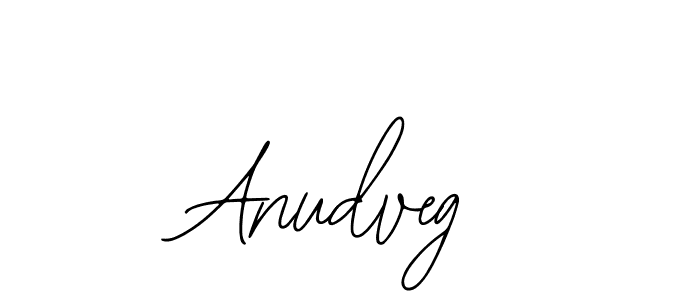 How to make Anudveg name signature. Use Bearetta-2O07w style for creating short signs online. This is the latest handwritten sign. Anudveg signature style 12 images and pictures png