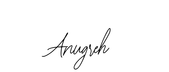 Also You can easily find your signature by using the search form. We will create Anugreh name handwritten signature images for you free of cost using Bearetta-2O07w sign style. Anugreh signature style 12 images and pictures png
