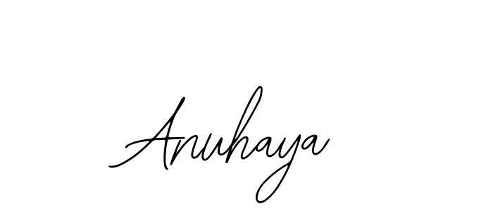 Make a beautiful signature design for name Anuhaya. Use this online signature maker to create a handwritten signature for free. Anuhaya signature style 12 images and pictures png
