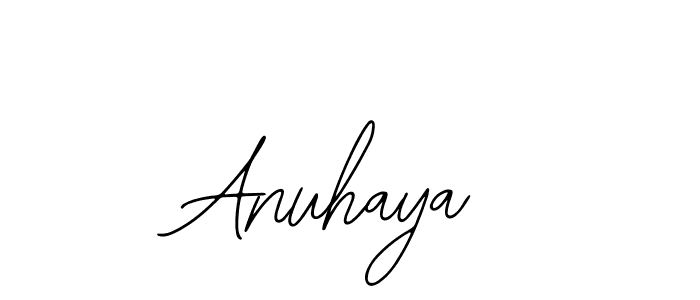 Make a beautiful signature design for name Anuhaya. Use this online signature maker to create a handwritten signature for free. Anuhaya signature style 12 images and pictures png