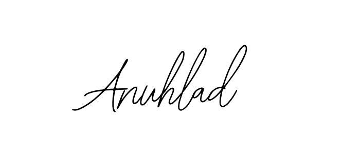 Anuhlad stylish signature style. Best Handwritten Sign (Bearetta-2O07w) for my name. Handwritten Signature Collection Ideas for my name Anuhlad. Anuhlad signature style 12 images and pictures png