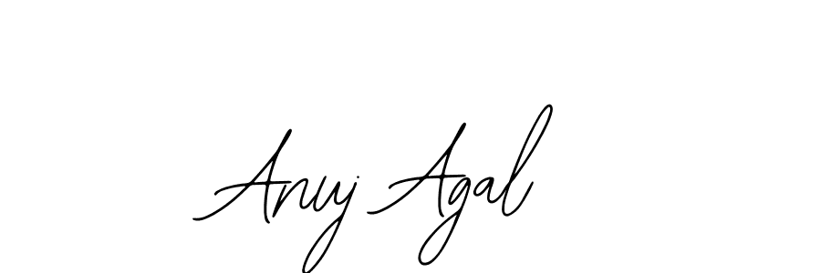 Anuj Agal stylish signature style. Best Handwritten Sign (Bearetta-2O07w) for my name. Handwritten Signature Collection Ideas for my name Anuj Agal. Anuj Agal signature style 12 images and pictures png