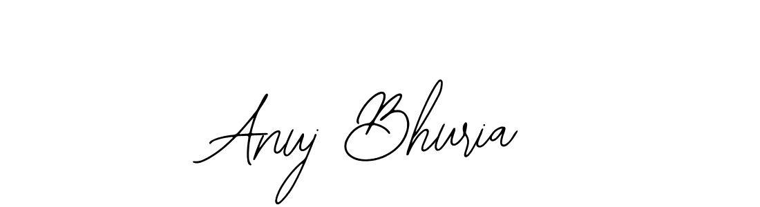 Make a beautiful signature design for name Anuj Bhuria. Use this online signature maker to create a handwritten signature for free. Anuj Bhuria signature style 12 images and pictures png