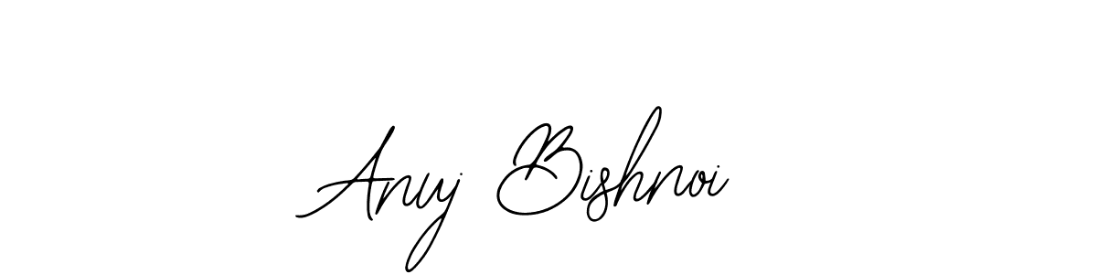 Make a beautiful signature design for name Anuj Bishnoi. With this signature (Bearetta-2O07w) style, you can create a handwritten signature for free. Anuj Bishnoi signature style 12 images and pictures png