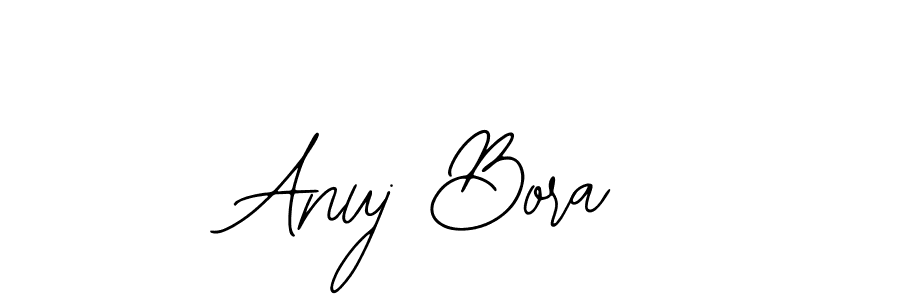 Also we have Anuj Bora name is the best signature style. Create professional handwritten signature collection using Bearetta-2O07w autograph style. Anuj Bora signature style 12 images and pictures png