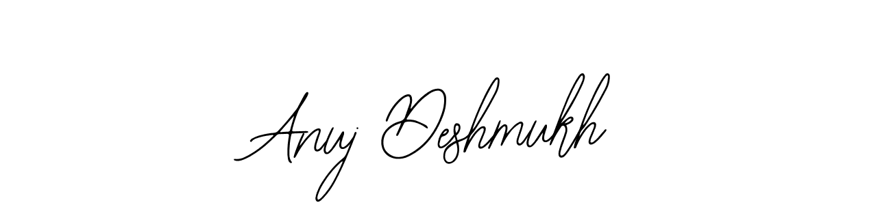 How to Draw Anuj Deshmukh signature style? Bearetta-2O07w is a latest design signature styles for name Anuj Deshmukh. Anuj Deshmukh signature style 12 images and pictures png