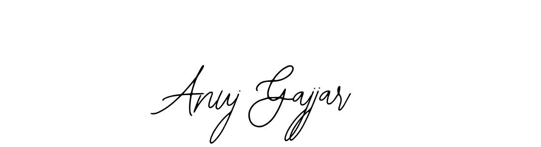 Use a signature maker to create a handwritten signature online. With this signature software, you can design (Bearetta-2O07w) your own signature for name Anuj Gajjar. Anuj Gajjar signature style 12 images and pictures png