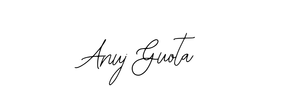 Make a beautiful signature design for name Anuj Guota. Use this online signature maker to create a handwritten signature for free. Anuj Guota signature style 12 images and pictures png