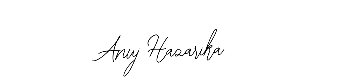 Anuj Hazarika stylish signature style. Best Handwritten Sign (Bearetta-2O07w) for my name. Handwritten Signature Collection Ideas for my name Anuj Hazarika. Anuj Hazarika signature style 12 images and pictures png