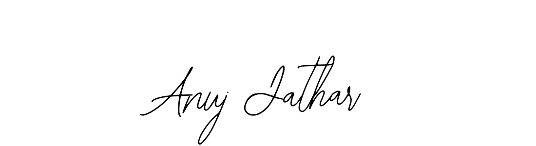 Also You can easily find your signature by using the search form. We will create Anuj Jathar name handwritten signature images for you free of cost using Bearetta-2O07w sign style. Anuj Jathar signature style 12 images and pictures png