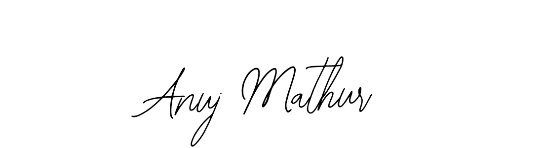 Design your own signature with our free online signature maker. With this signature software, you can create a handwritten (Bearetta-2O07w) signature for name Anuj Mathur. Anuj Mathur signature style 12 images and pictures png