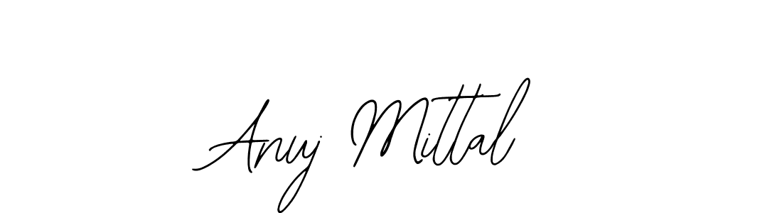 Make a beautiful signature design for name Anuj Mittal. With this signature (Bearetta-2O07w) style, you can create a handwritten signature for free. Anuj Mittal signature style 12 images and pictures png