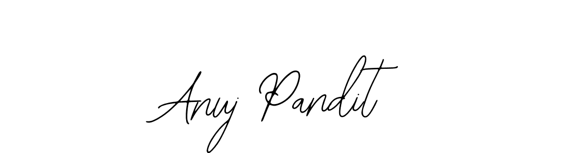 The best way (Bearetta-2O07w) to make a short signature is to pick only two or three words in your name. The name Anuj Pandit include a total of six letters. For converting this name. Anuj Pandit signature style 12 images and pictures png