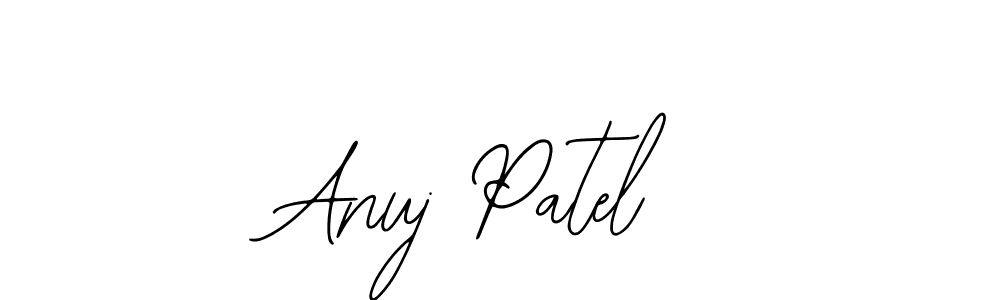 Similarly Bearetta-2O07w is the best handwritten signature design. Signature creator online .You can use it as an online autograph creator for name Anuj Patel. Anuj Patel signature style 12 images and pictures png