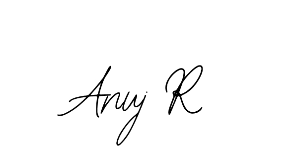 Use a signature maker to create a handwritten signature online. With this signature software, you can design (Bearetta-2O07w) your own signature for name Anuj R. Anuj R signature style 12 images and pictures png