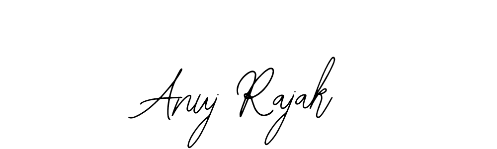 if you are searching for the best signature style for your name Anuj Rajak. so please give up your signature search. here we have designed multiple signature styles  using Bearetta-2O07w. Anuj Rajak signature style 12 images and pictures png