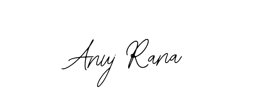 The best way (Bearetta-2O07w) to make a short signature is to pick only two or three words in your name. The name Anuj Rana include a total of six letters. For converting this name. Anuj Rana signature style 12 images and pictures png