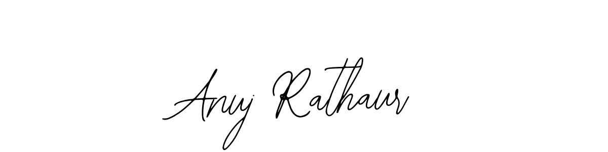 Make a beautiful signature design for name Anuj Rathaur. With this signature (Bearetta-2O07w) style, you can create a handwritten signature for free. Anuj Rathaur signature style 12 images and pictures png