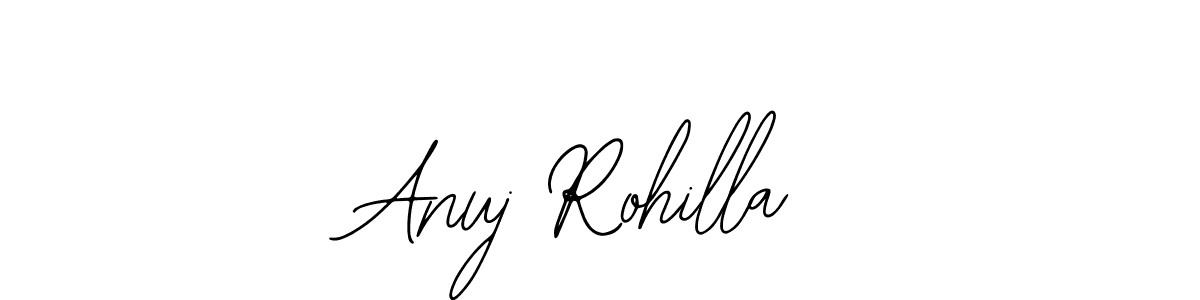 How to make Anuj Rohilla name signature. Use Bearetta-2O07w style for creating short signs online. This is the latest handwritten sign. Anuj Rohilla signature style 12 images and pictures png