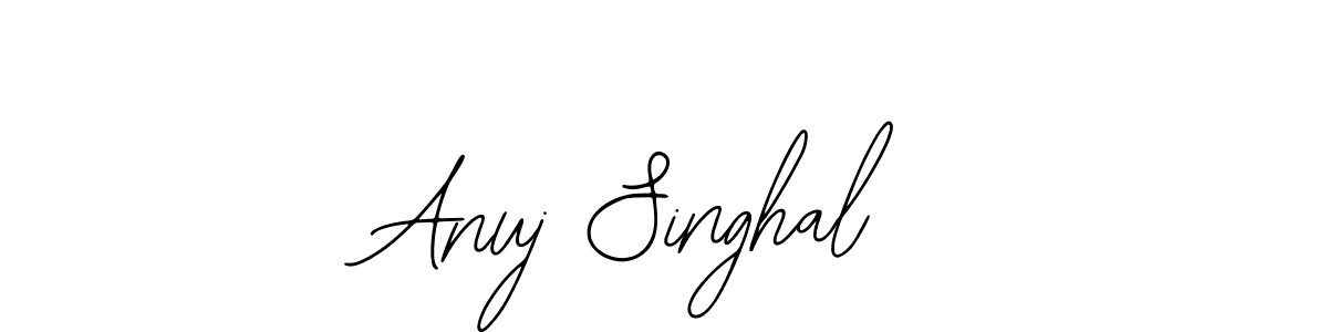 Make a beautiful signature design for name Anuj Singhal. With this signature (Bearetta-2O07w) style, you can create a handwritten signature for free. Anuj Singhal signature style 12 images and pictures png