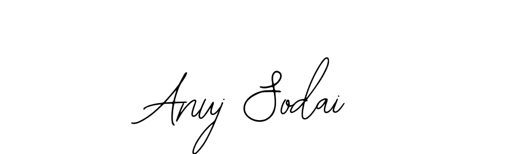 Make a beautiful signature design for name Anuj Sodai. Use this online signature maker to create a handwritten signature for free. Anuj Sodai signature style 12 images and pictures png