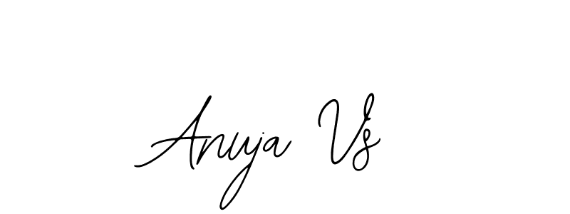 It looks lik you need a new signature style for name Anuja Vs. Design unique handwritten (Bearetta-2O07w) signature with our free signature maker in just a few clicks. Anuja Vs signature style 12 images and pictures png