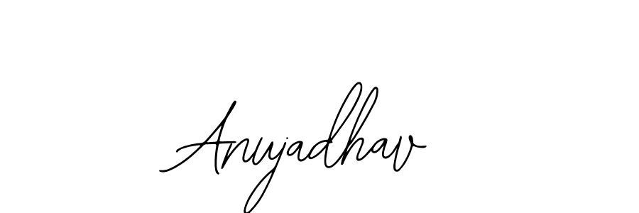 How to make Anujadhav signature? Bearetta-2O07w is a professional autograph style. Create handwritten signature for Anujadhav name. Anujadhav signature style 12 images and pictures png