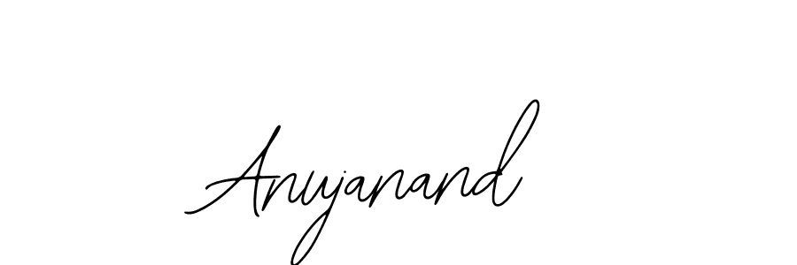 Also we have Anujanand name is the best signature style. Create professional handwritten signature collection using Bearetta-2O07w autograph style. Anujanand signature style 12 images and pictures png