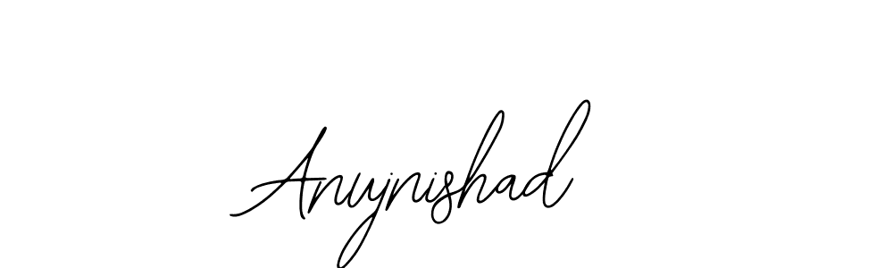 Create a beautiful signature design for name Anujnishad. With this signature (Bearetta-2O07w) fonts, you can make a handwritten signature for free. Anujnishad signature style 12 images and pictures png