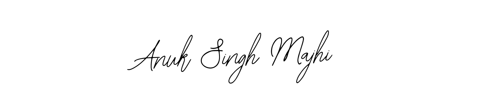Bearetta-2O07w is a professional signature style that is perfect for those who want to add a touch of class to their signature. It is also a great choice for those who want to make their signature more unique. Get Anuk Singh Majhi name to fancy signature for free. Anuk Singh Majhi signature style 12 images and pictures png