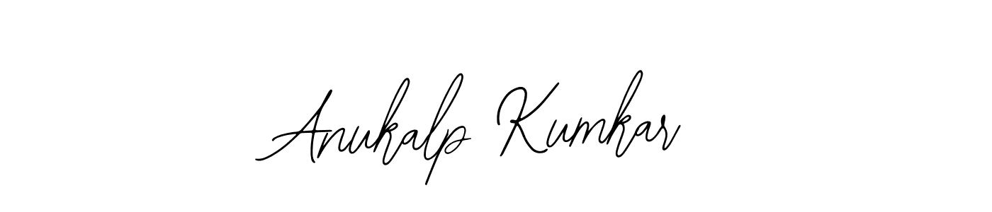 How to Draw Anukalp Kumkar signature style? Bearetta-2O07w is a latest design signature styles for name Anukalp Kumkar. Anukalp Kumkar signature style 12 images and pictures png