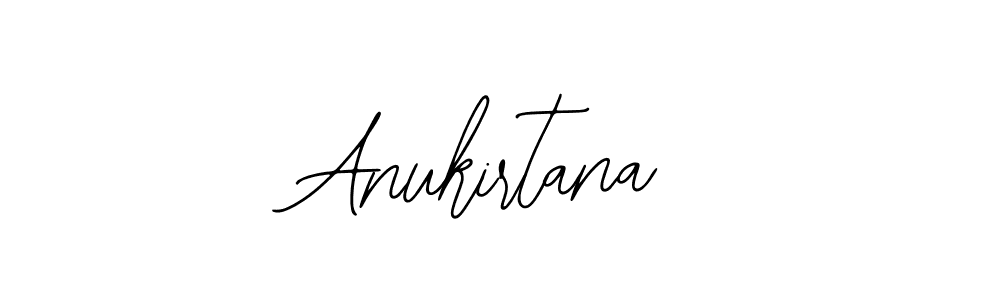 How to make Anukirtana name signature. Use Bearetta-2O07w style for creating short signs online. This is the latest handwritten sign. Anukirtana signature style 12 images and pictures png