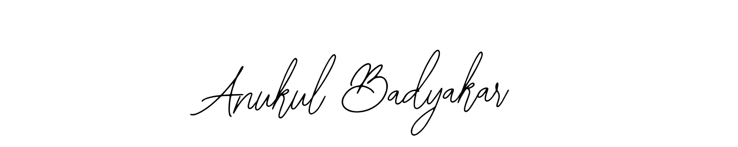 Design your own signature with our free online signature maker. With this signature software, you can create a handwritten (Bearetta-2O07w) signature for name Anukul Badyakar. Anukul Badyakar signature style 12 images and pictures png