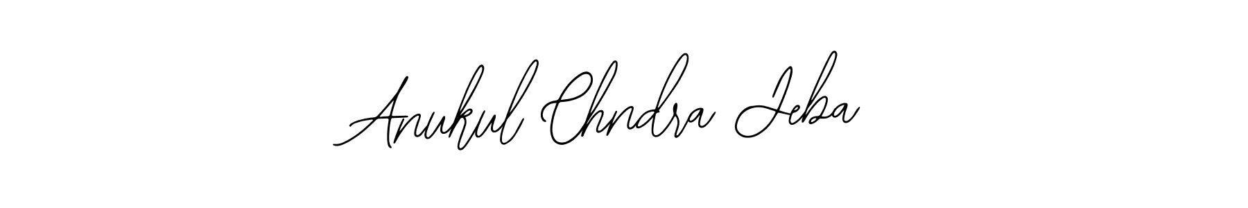 You should practise on your own different ways (Bearetta-2O07w) to write your name (Anukul Chndra Jeba) in signature. don't let someone else do it for you. Anukul Chndra Jeba signature style 12 images and pictures png