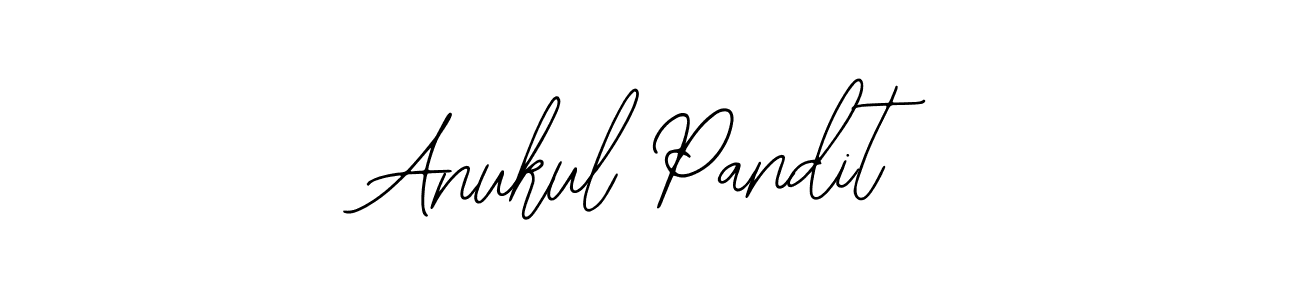 Anukul Pandit stylish signature style. Best Handwritten Sign (Bearetta-2O07w) for my name. Handwritten Signature Collection Ideas for my name Anukul Pandit. Anukul Pandit signature style 12 images and pictures png