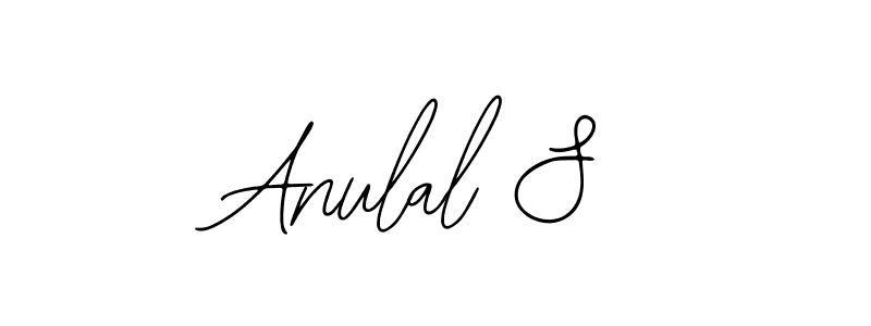 Create a beautiful signature design for name Anulal S. With this signature (Bearetta-2O07w) fonts, you can make a handwritten signature for free. Anulal S signature style 12 images and pictures png