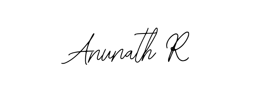 Use a signature maker to create a handwritten signature online. With this signature software, you can design (Bearetta-2O07w) your own signature for name Anunath R. Anunath R signature style 12 images and pictures png