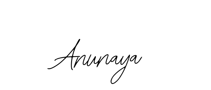 Design your own signature with our free online signature maker. With this signature software, you can create a handwritten (Bearetta-2O07w) signature for name Anunaya. Anunaya signature style 12 images and pictures png