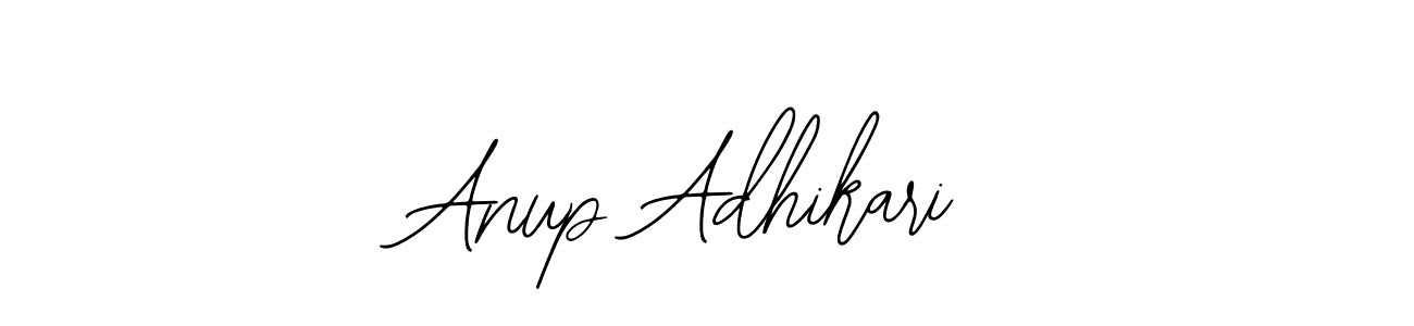 Make a short Anup Adhikari signature style. Manage your documents anywhere anytime using Bearetta-2O07w. Create and add eSignatures, submit forms, share and send files easily. Anup Adhikari signature style 12 images and pictures png