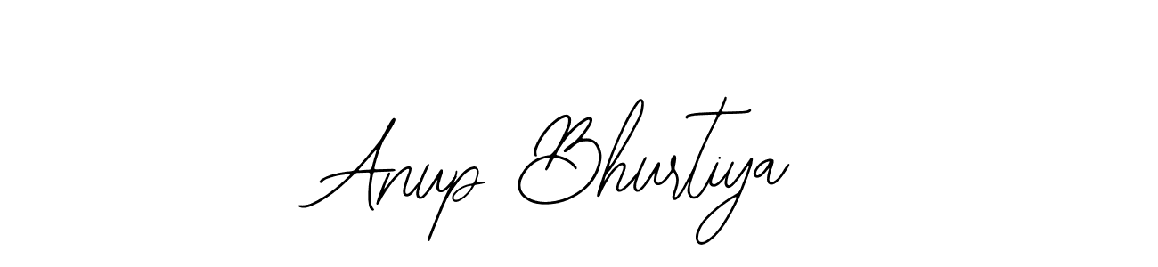 You should practise on your own different ways (Bearetta-2O07w) to write your name (Anup Bhurtiya) in signature. don't let someone else do it for you. Anup Bhurtiya signature style 12 images and pictures png