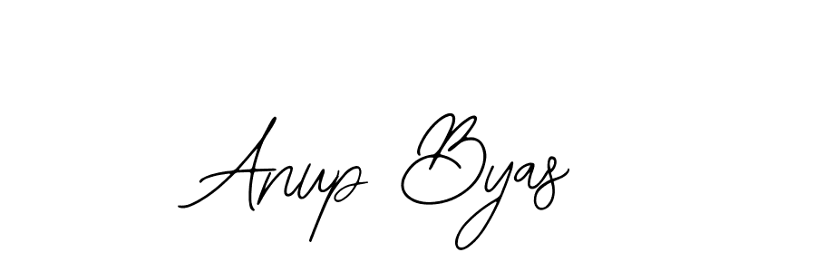 The best way (Bearetta-2O07w) to make a short signature is to pick only two or three words in your name. The name Anup Byas include a total of six letters. For converting this name. Anup Byas signature style 12 images and pictures png